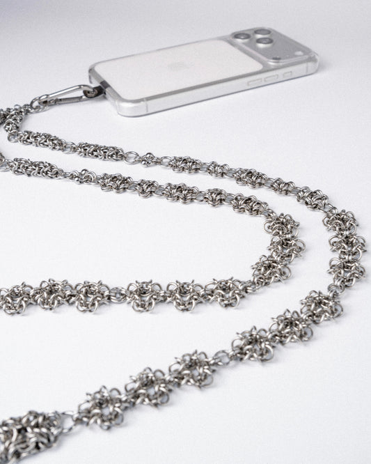 Obscura / Piece 03 — 2way Chain — Edge
(Phone Shoulder Strap)