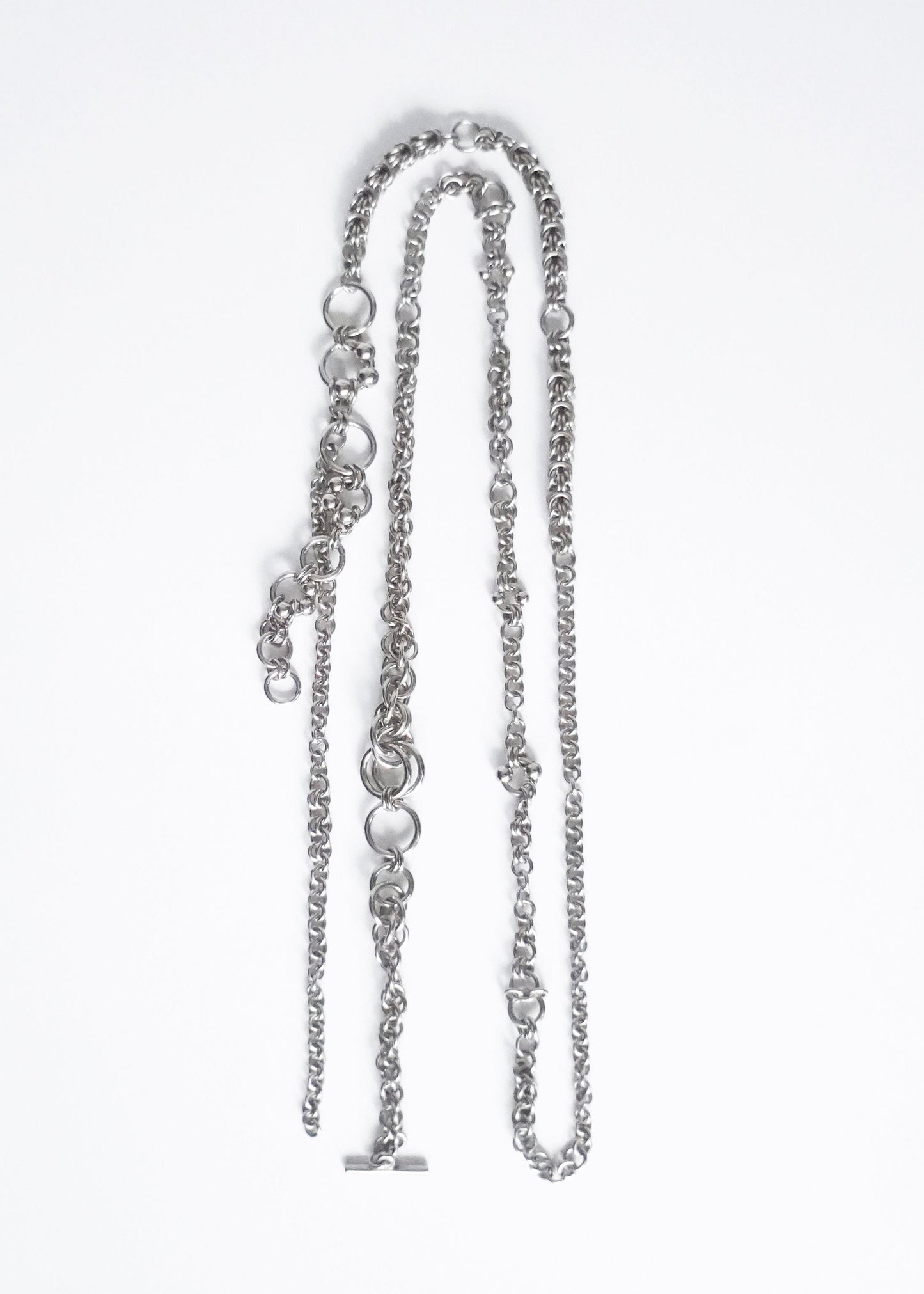Piece 07 — Wrap Lariat Necklace — Tension
