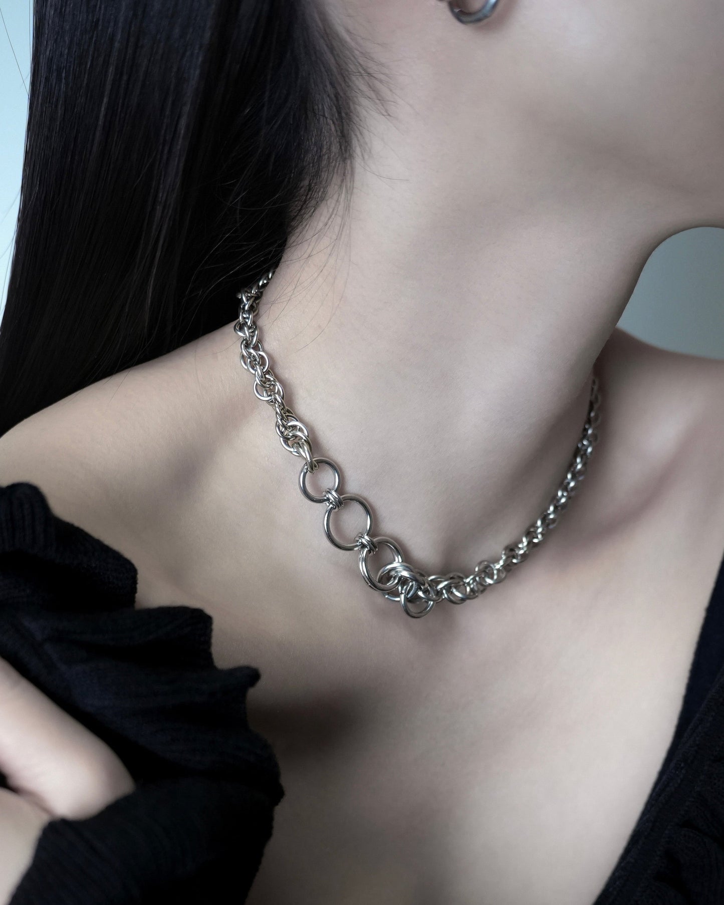 Obscura / Piece 05 — Short Necklace — Quiet