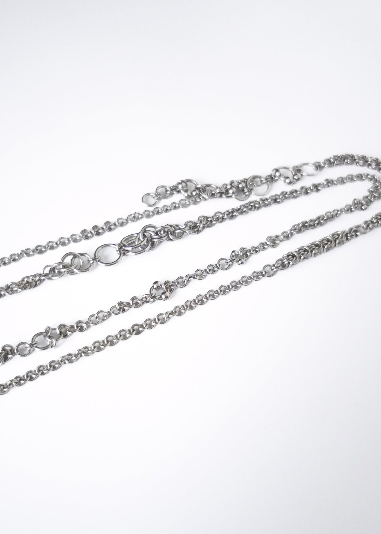 Piece 07 — Wrap Lariat Necklace — Tension